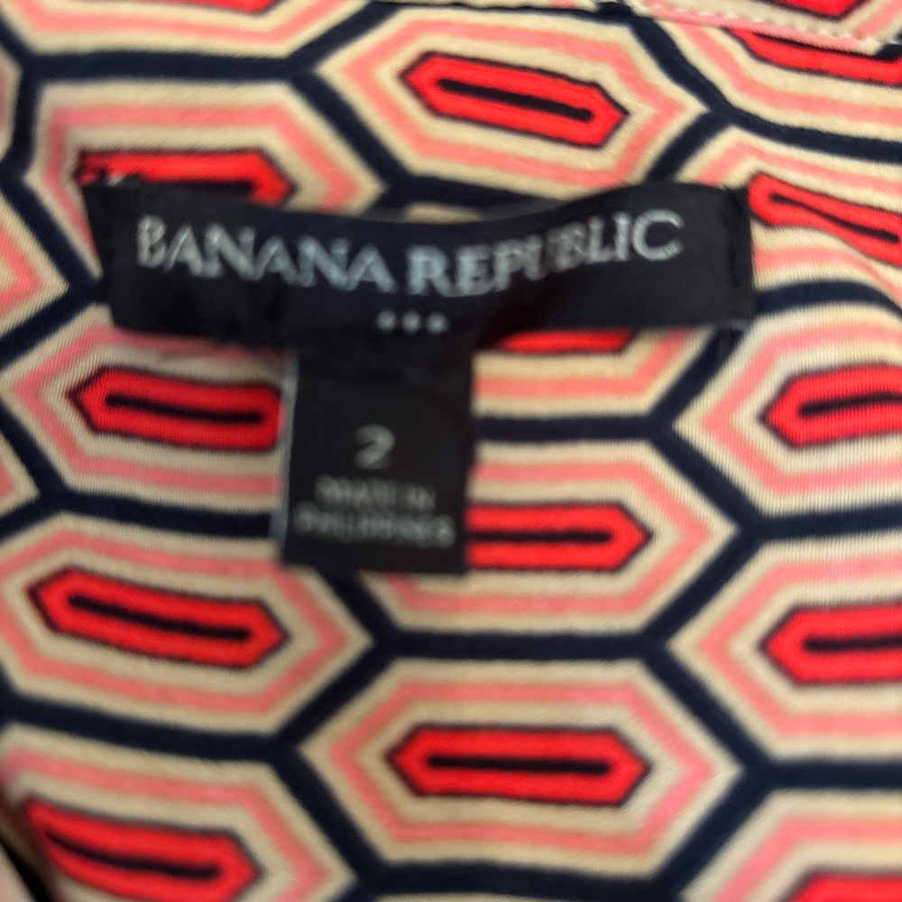 BANANA REPUBLIC geometric dress - Picture 7 of 7
